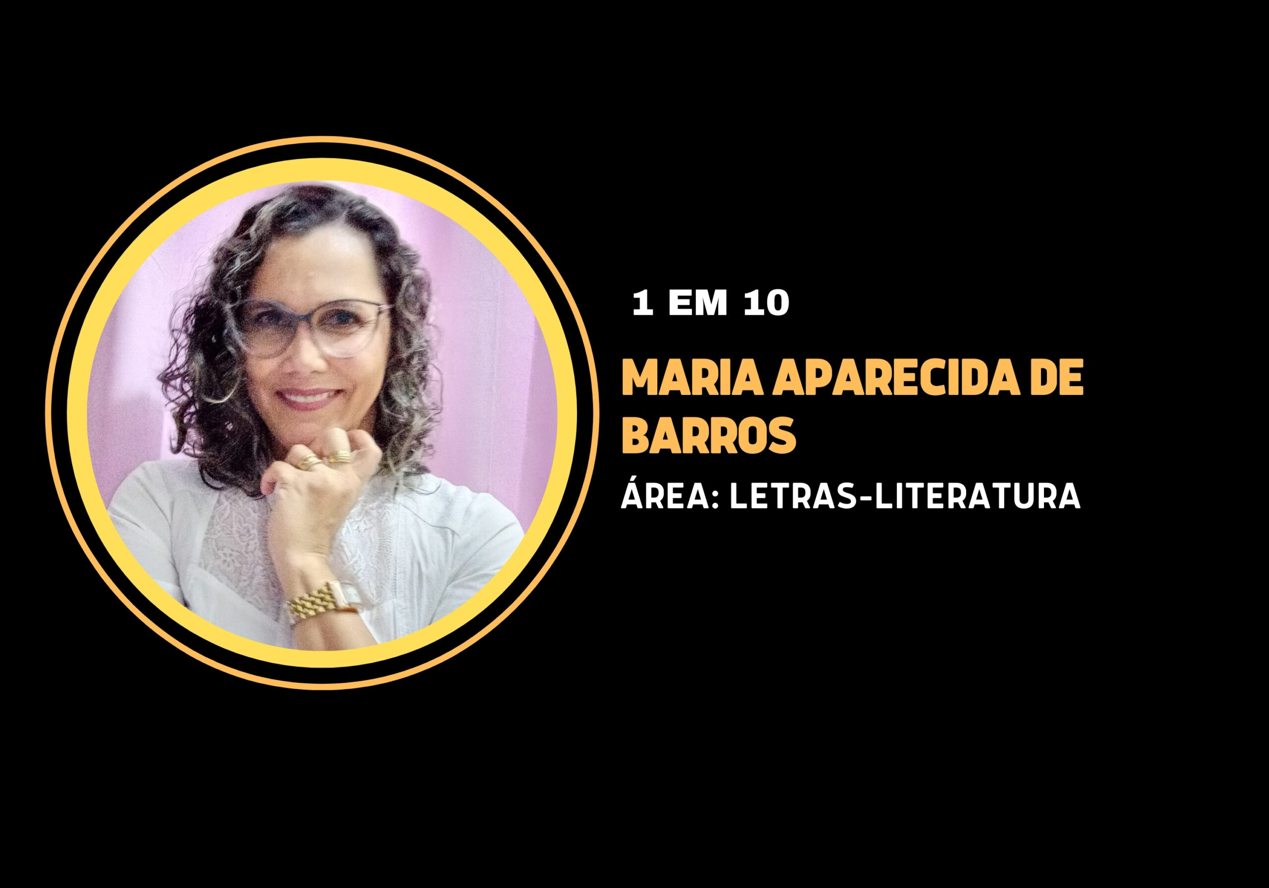 Maria Aparecida de Barros | 1 em 10
