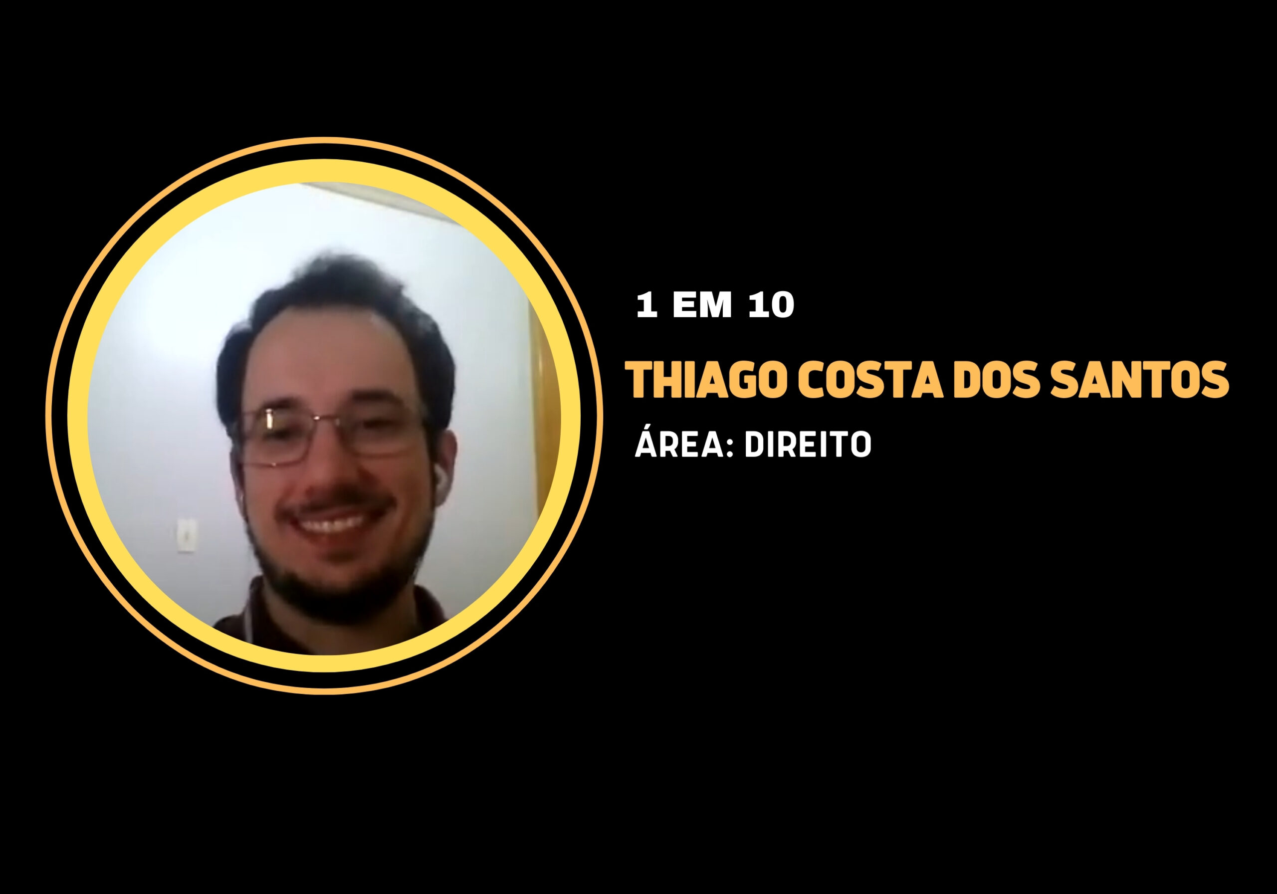 Thiago Costa dos Santos | 1 em 10