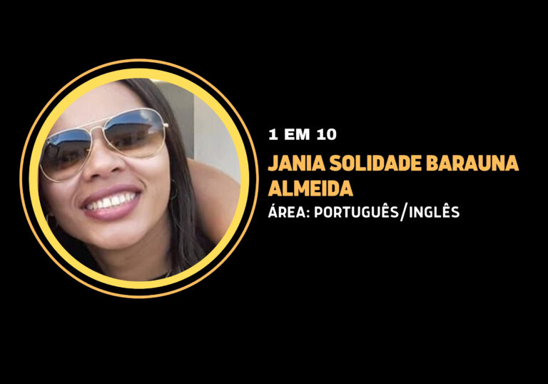 Jania Solidade Barauna Almeida | 1 em 10