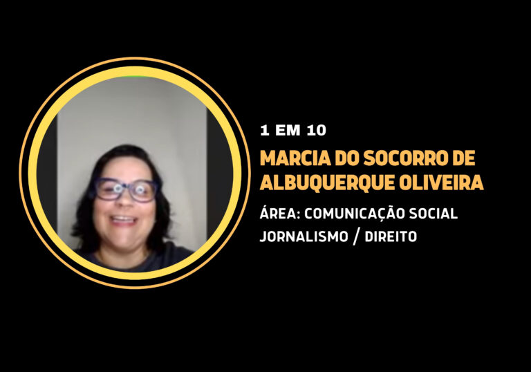 Marcia do Socorro de Albuquerque Oliveira | 1 em 10