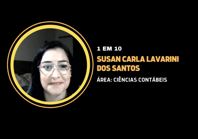 Susan Carla Lavarini dos Santos | 1 em 10