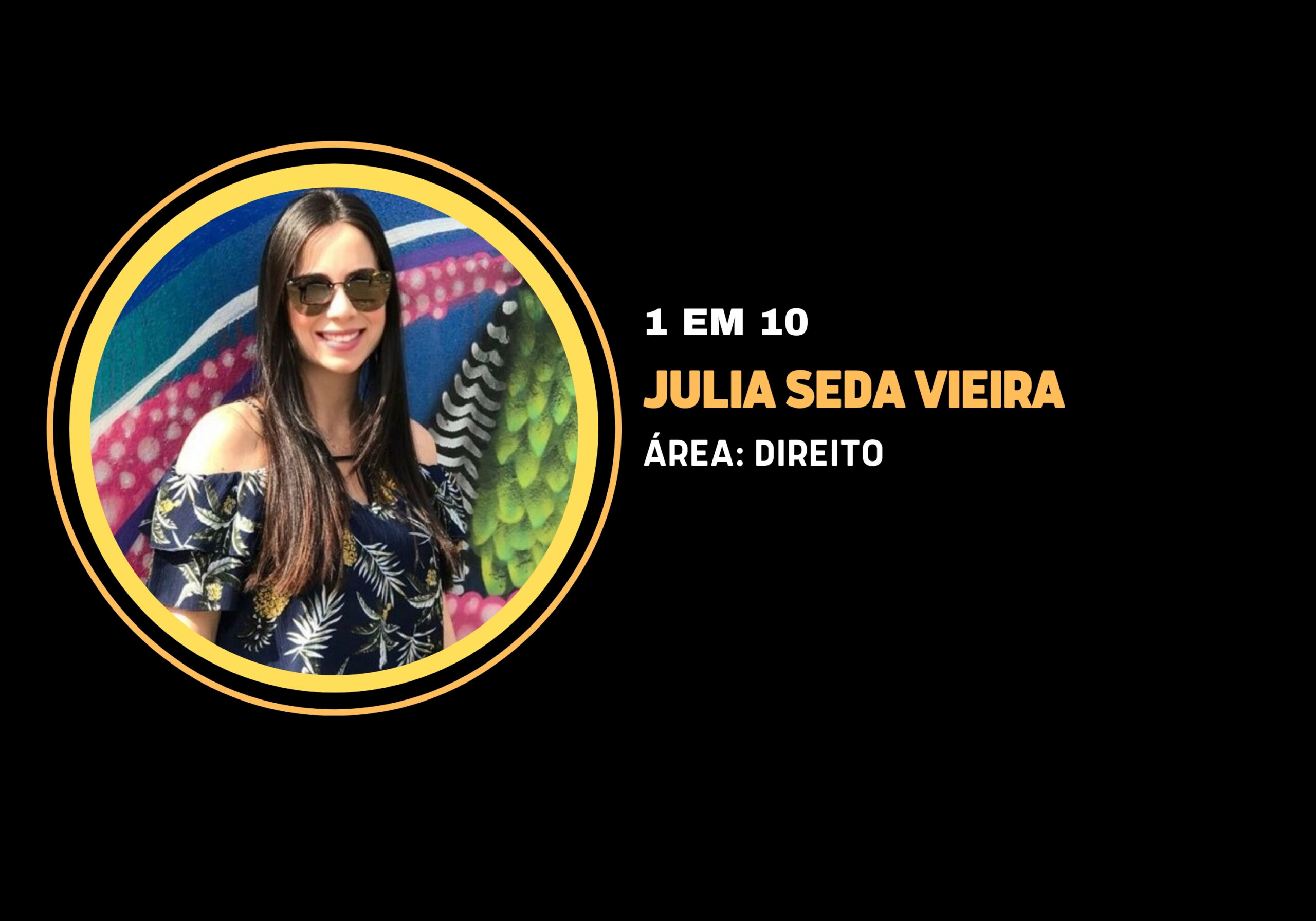 Julia Seda Vieira | 1 em 10