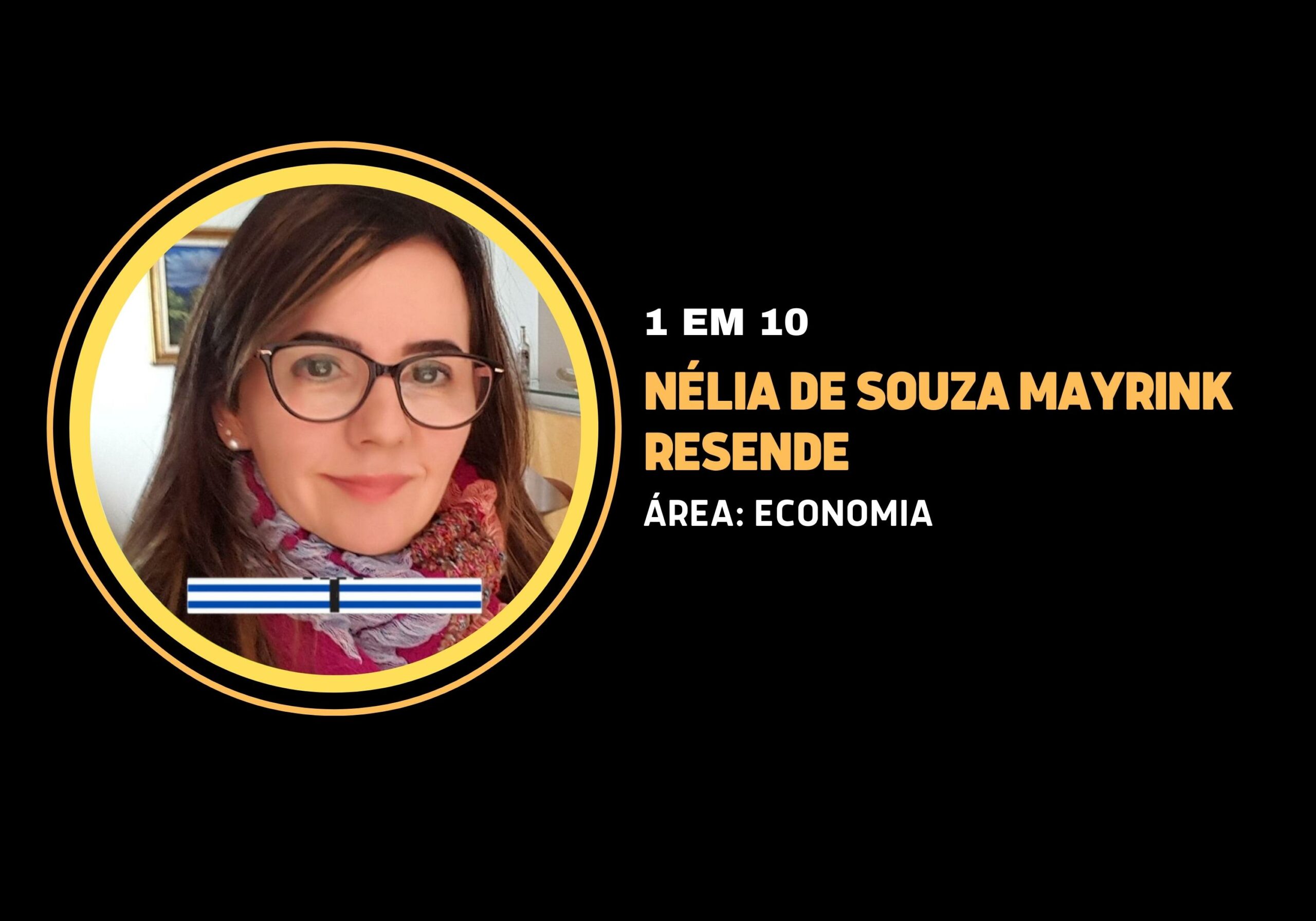 Nélia de Souza Mayrink Resende | 1 em 10