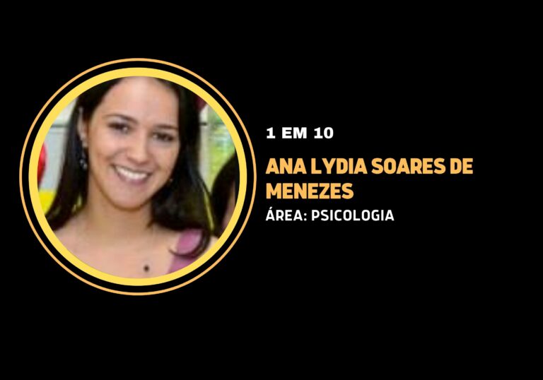 Ana Lydia Soares de Menezes | 1 em 10
