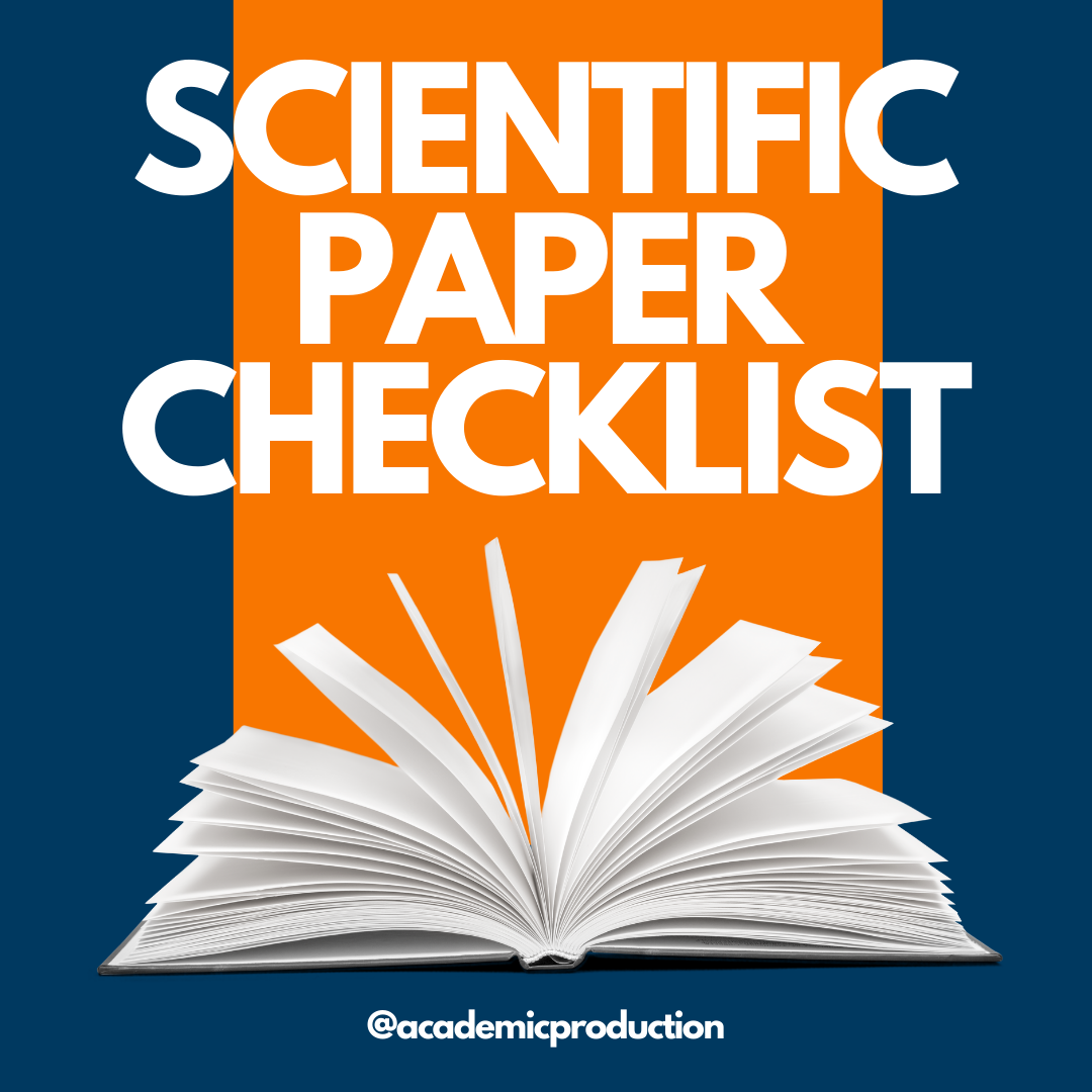 Scientific Paper Checklist - Felipe Asensi